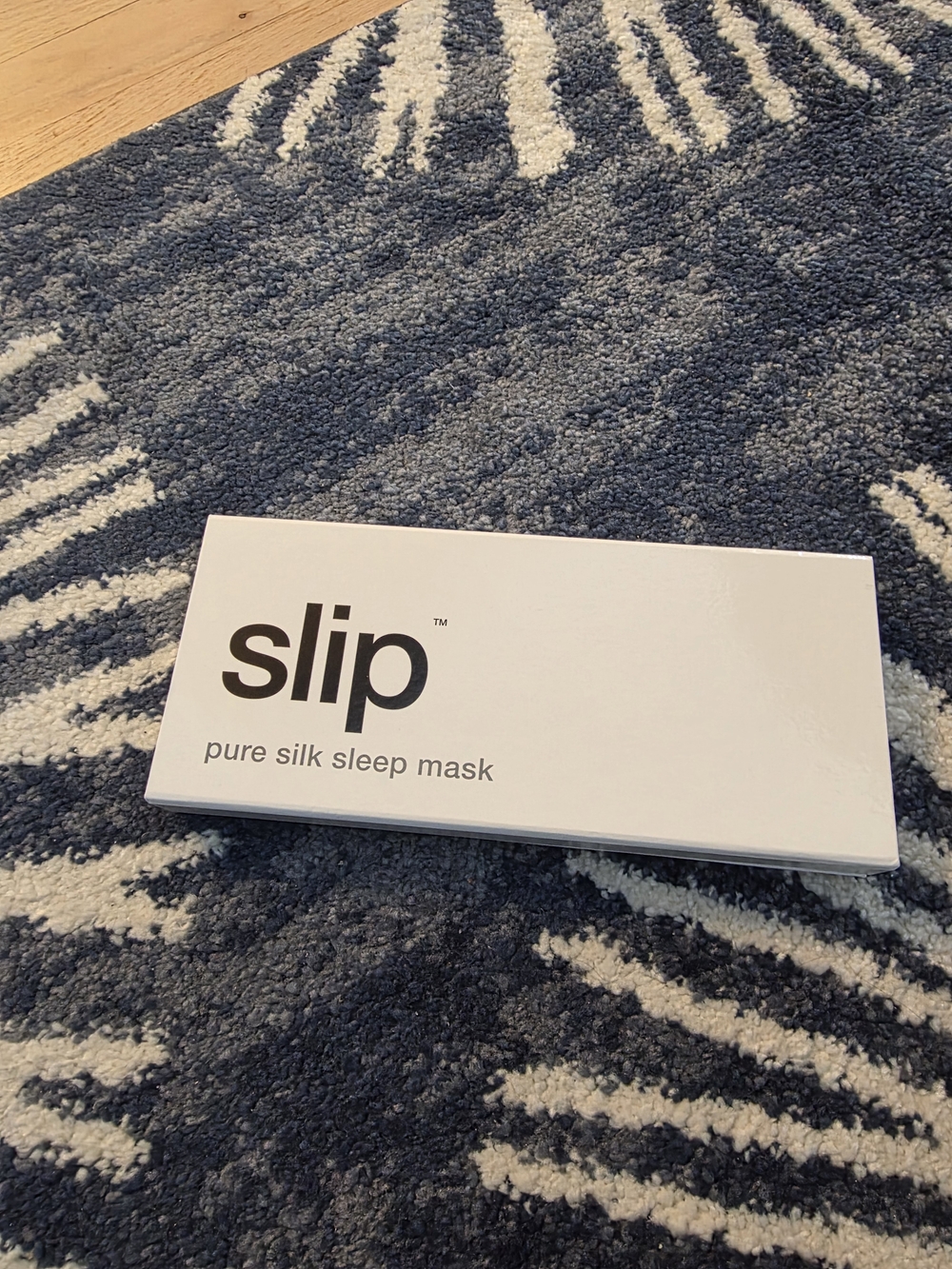 slip Black Pure Silk Sleep Mask with Box